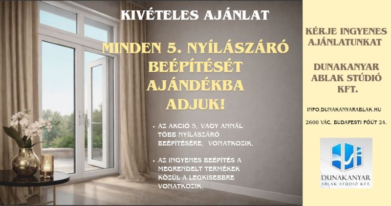 2026. március - Kivételes ajánlat