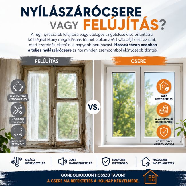 2026. július - Nyílászárócsere vagy felújítás?